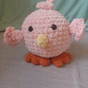 Cute Fat Bird, Pink